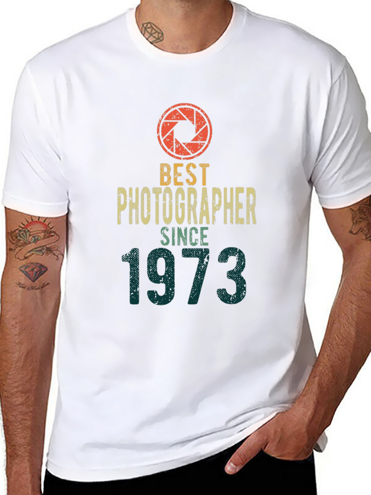 Best Photographer Since 1973 Graphic T-Shirt
