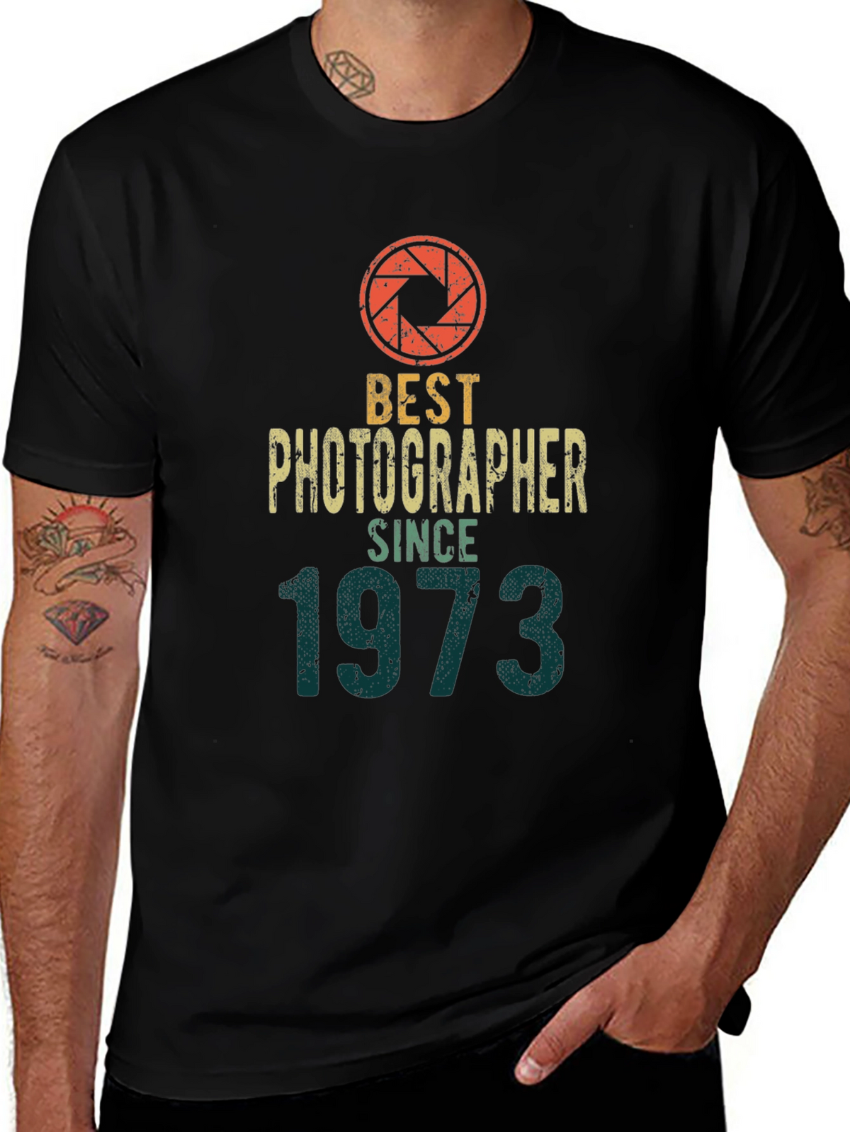 Best Photographer Since 1973 Graphic T-Shirt