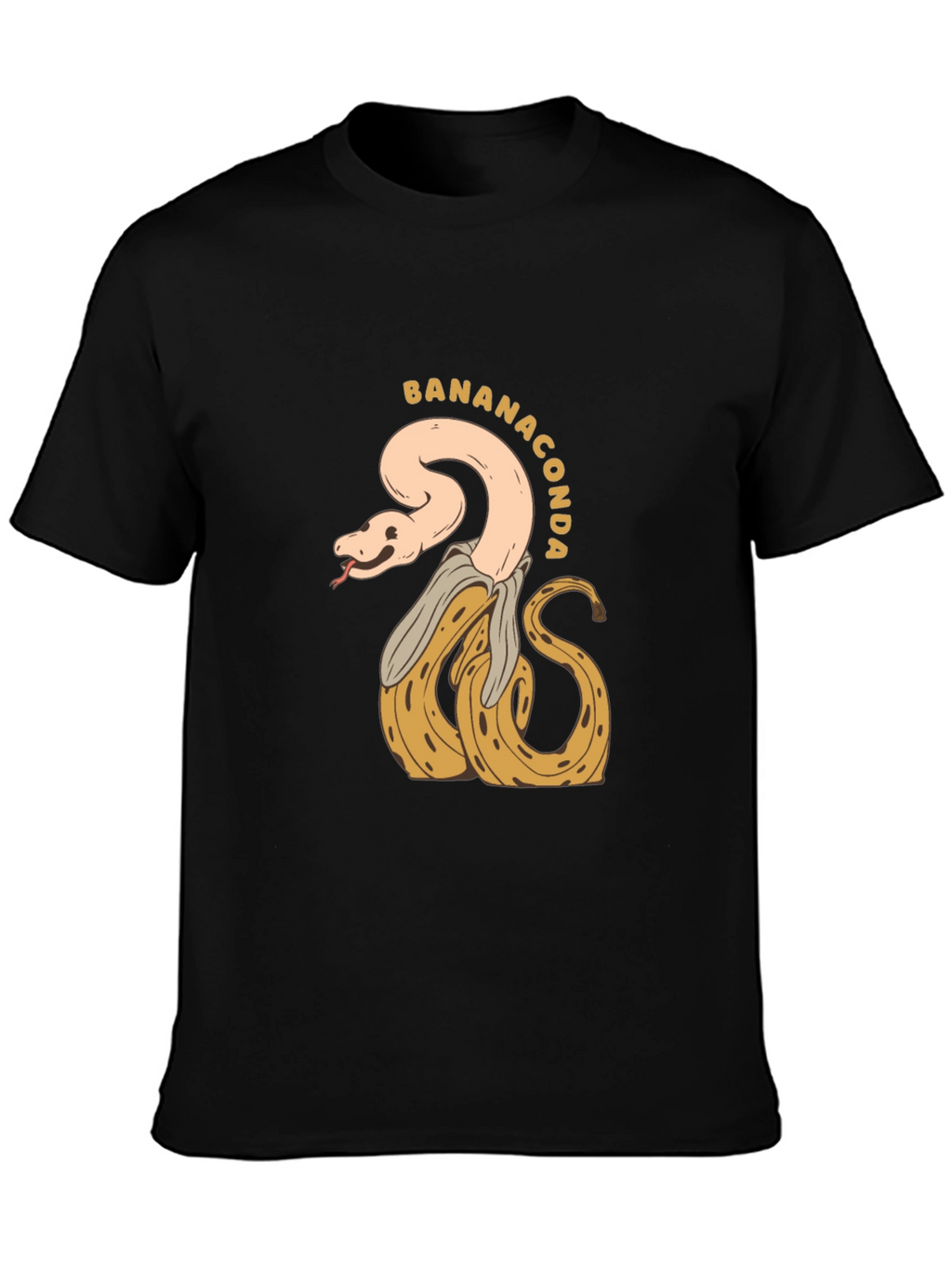 Bananaconda T-Shirt - Quirky Snake & Banana Design