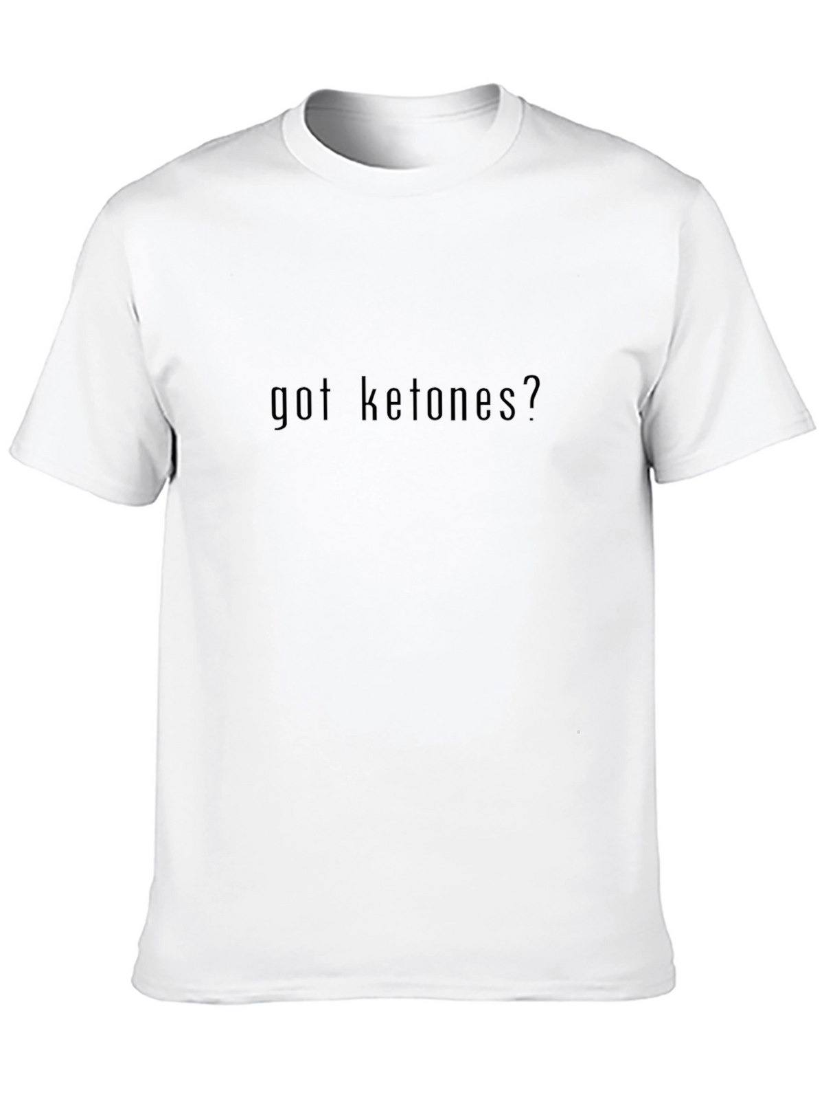 Got Ketones? Black Graphic Tee - Keto Lifestyle Shirt