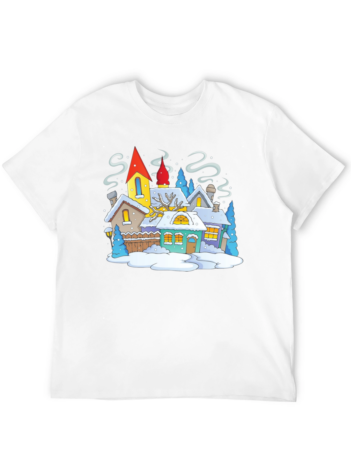 Winter Village Graphic Tee