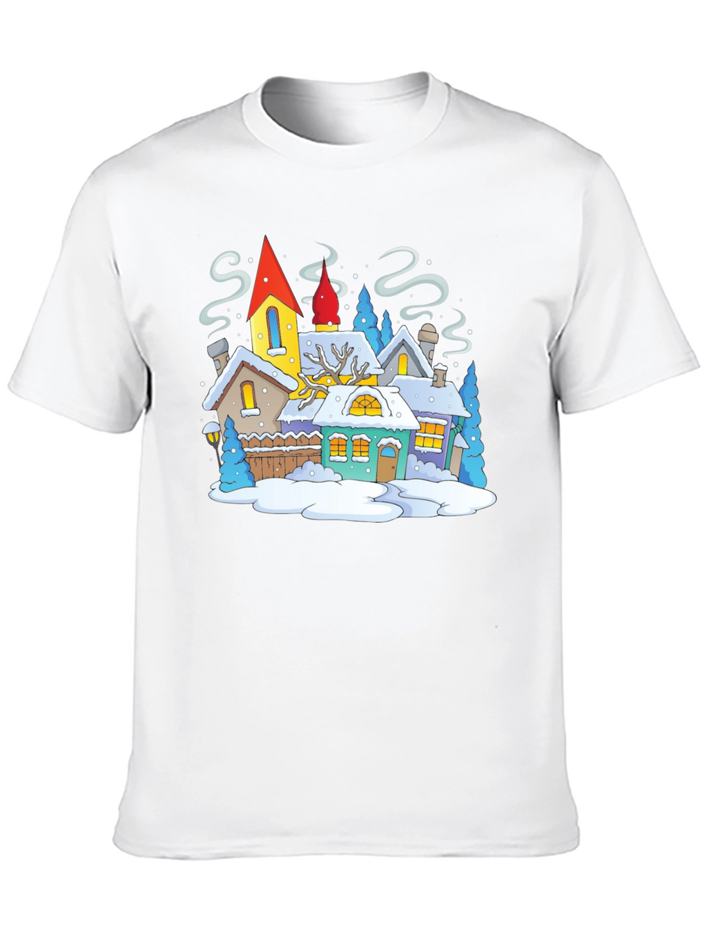 Winter Village Graphic Tee
