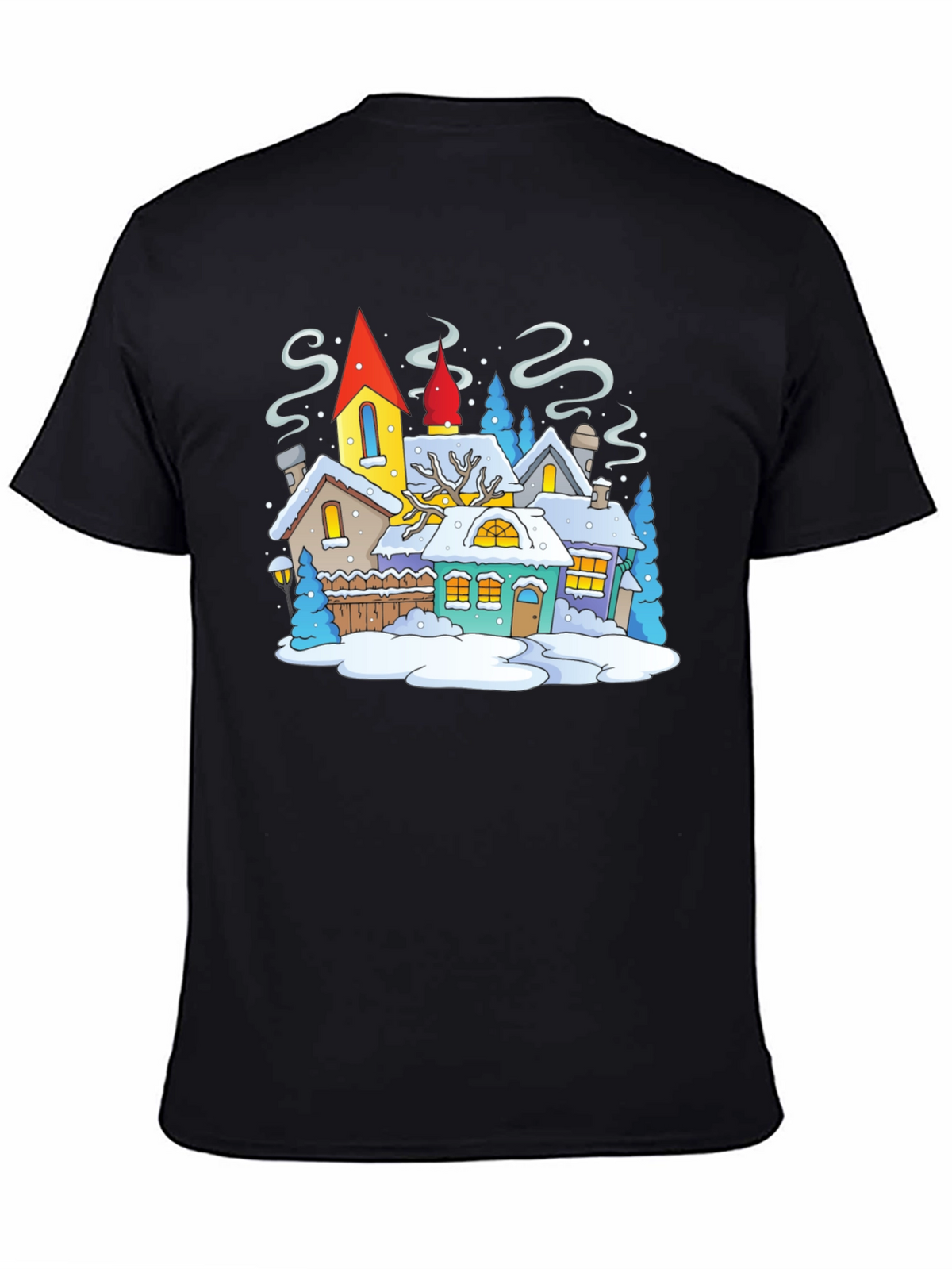 Winter Village Graphic Tee