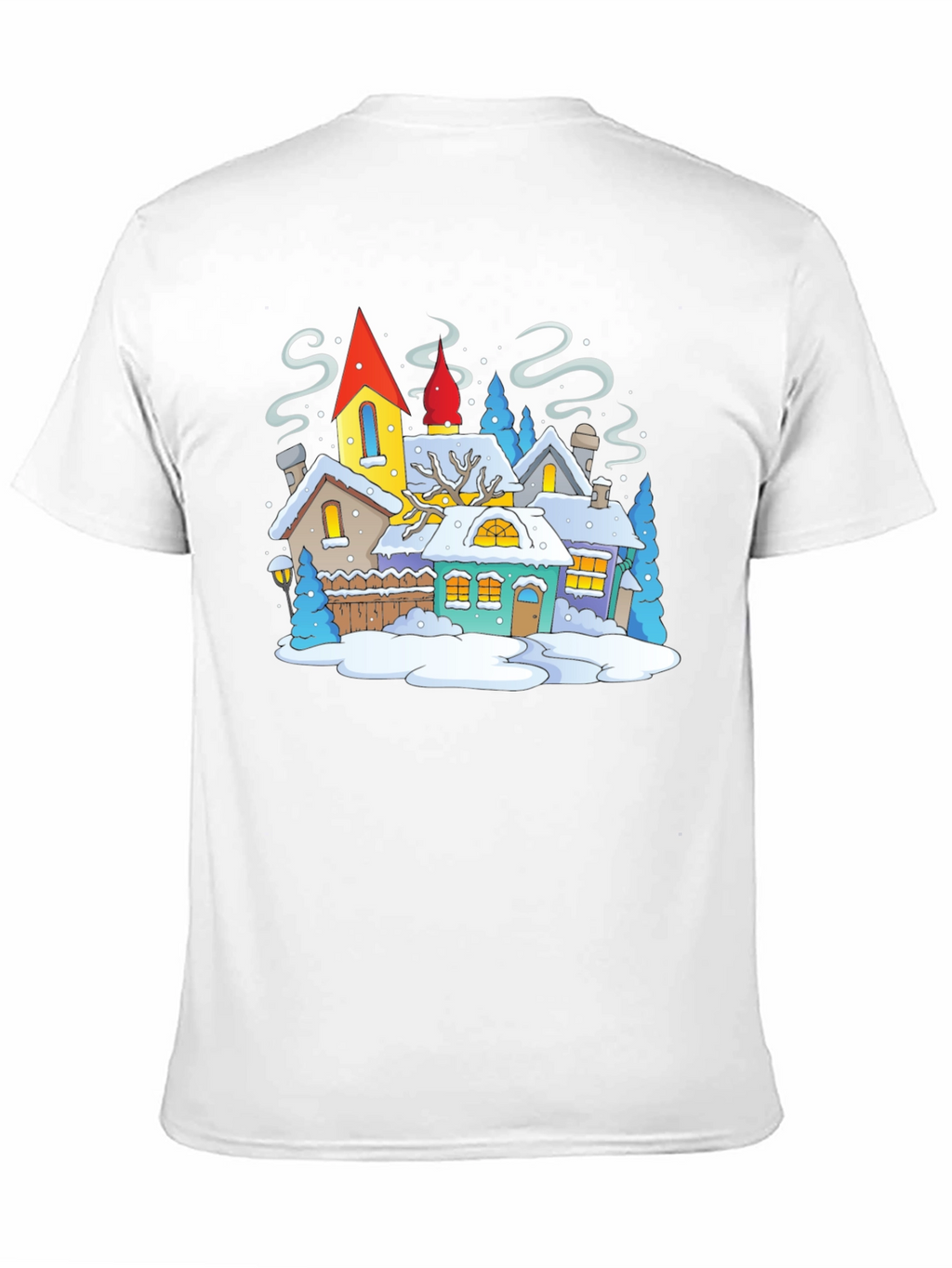 Winter Village Graphic Tee