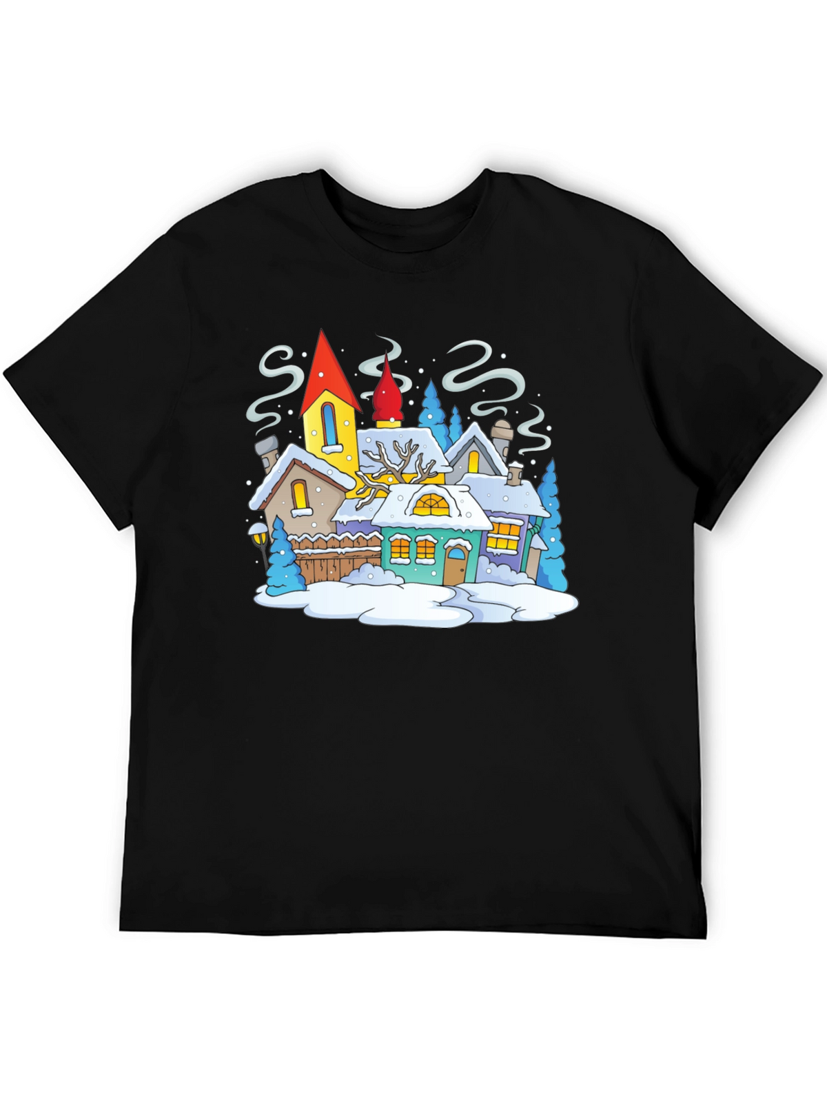 Winter Village Graphic Tee