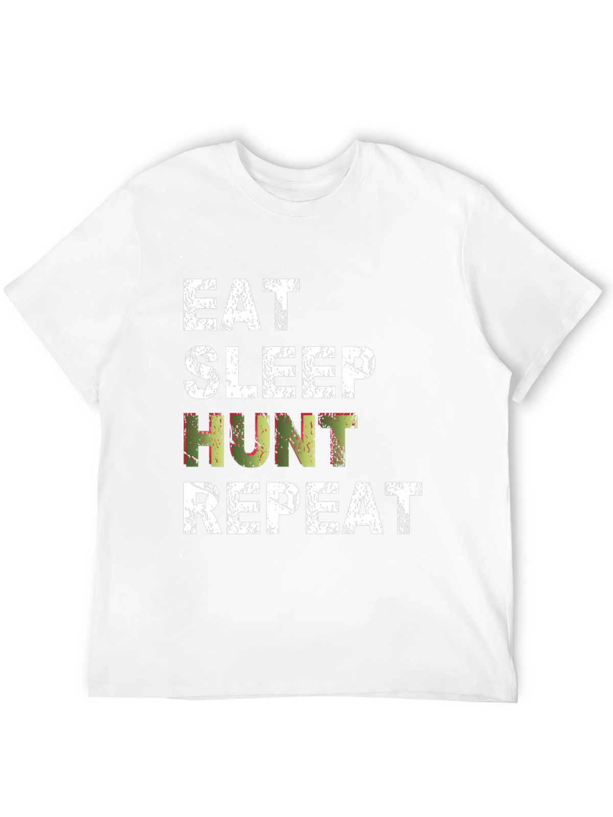 Eat Sleep Hunt Repeat Black T-Shirt
