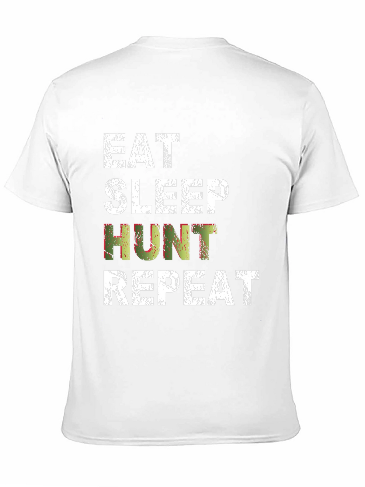 Eat Sleep Hunt Repeat Black T-Shirt