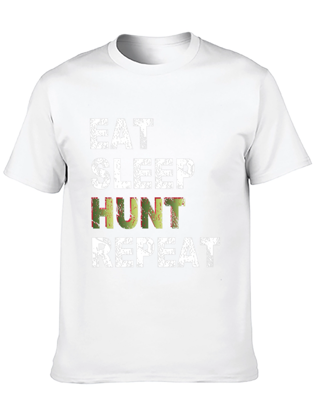 Eat Sleep Hunt Repeat Black T-Shirt