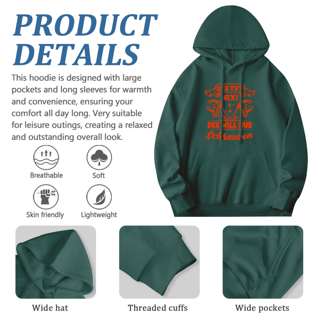 German Funny Hoodie