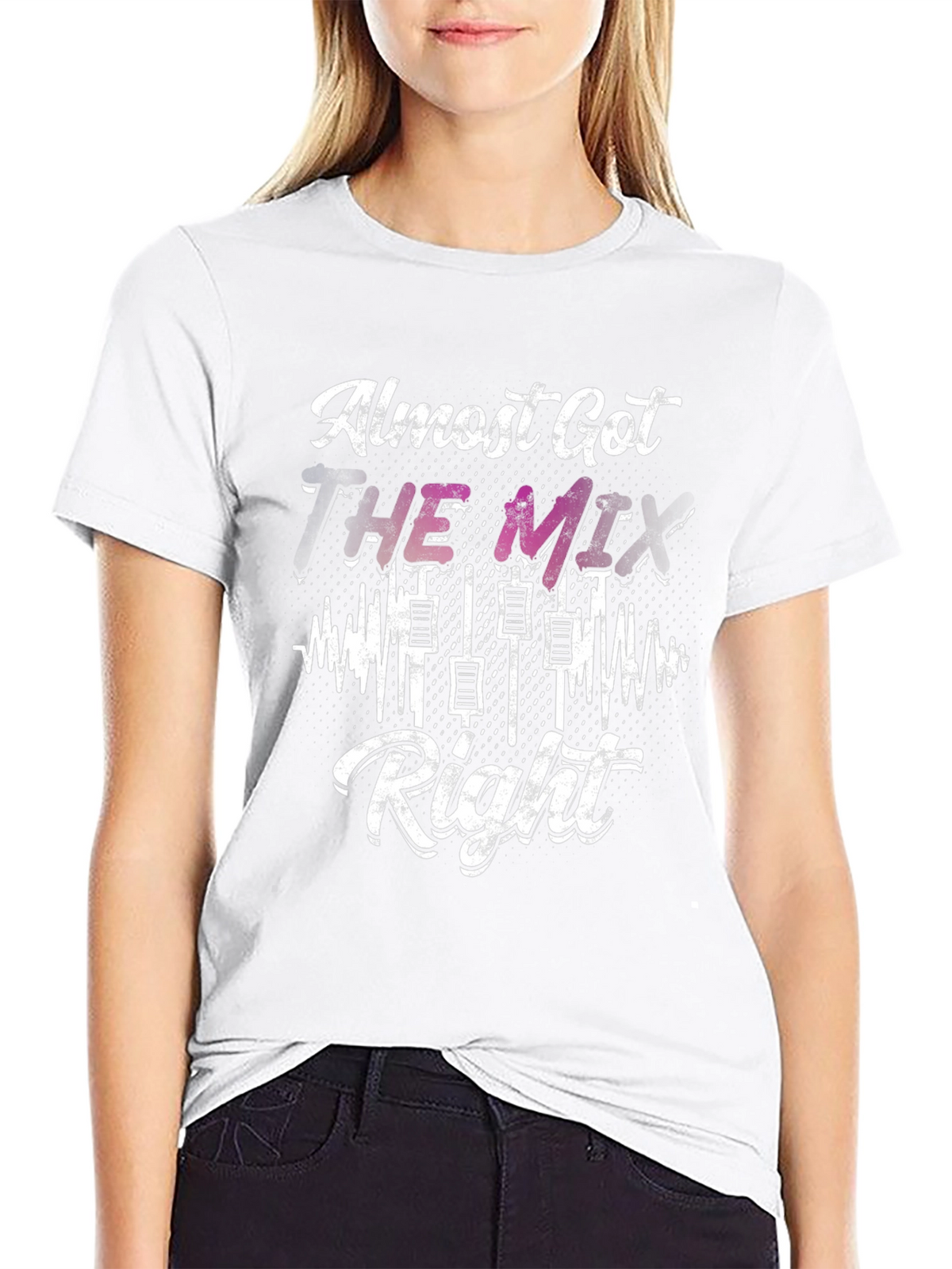 Almost Got The Mix Right DJ Graphic Tee