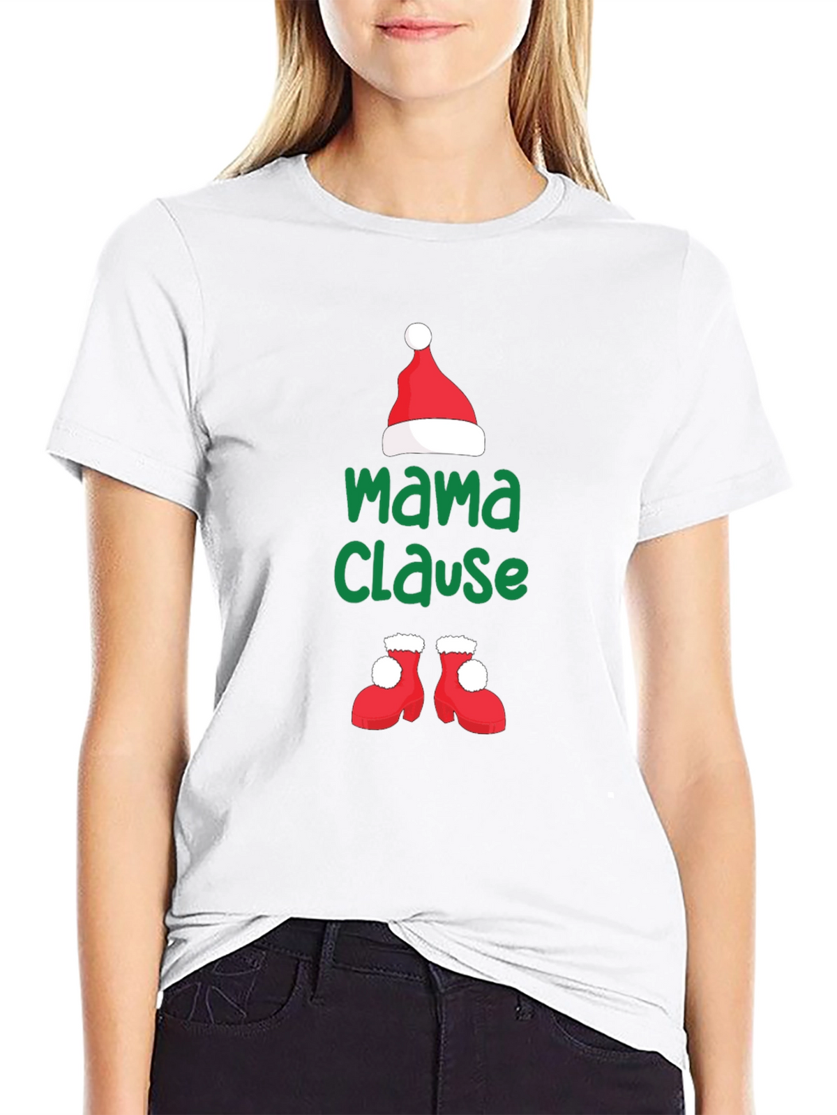 Mama Clause Christmas T-Shirt - Holiday Festive Apparel
