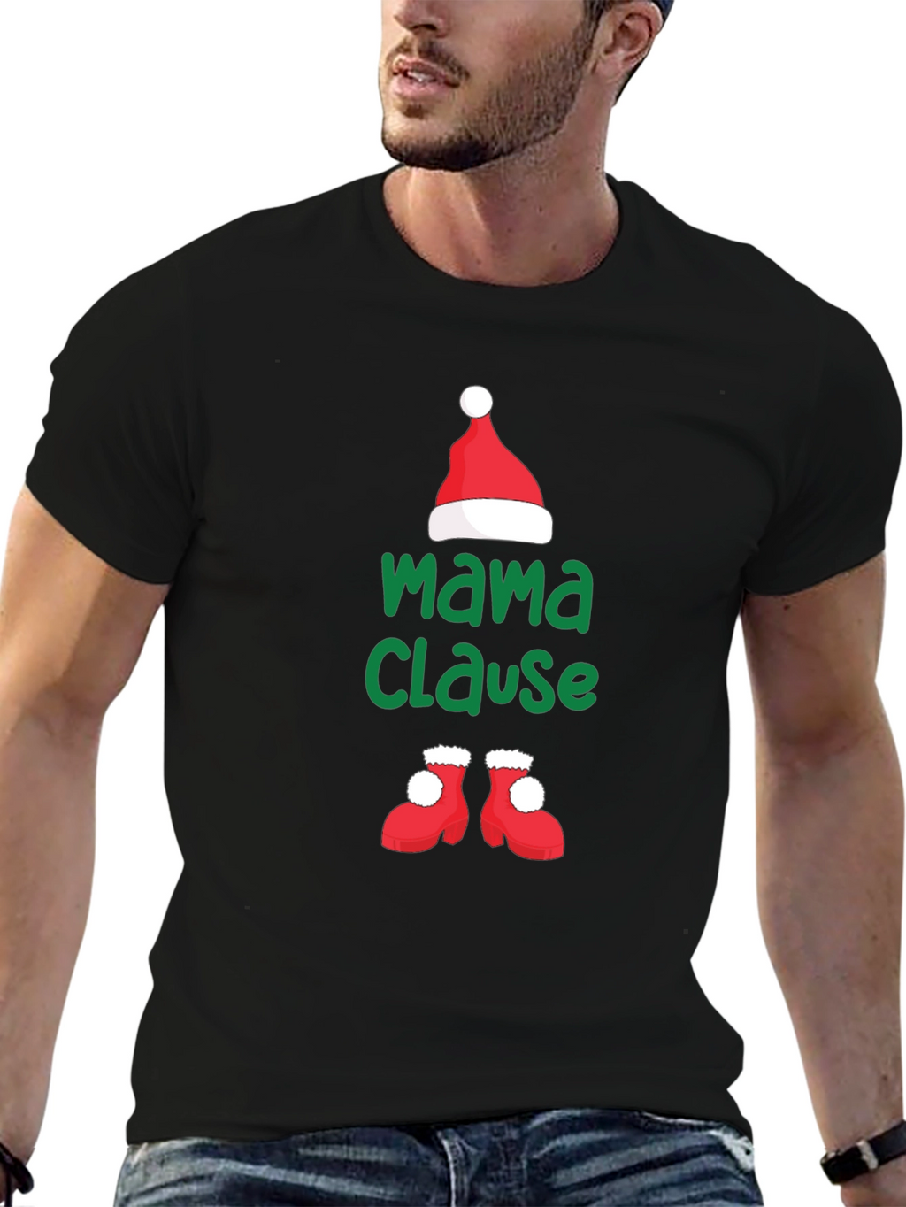 Mama Clause Christmas T-Shirt - Holiday Festive Apparel