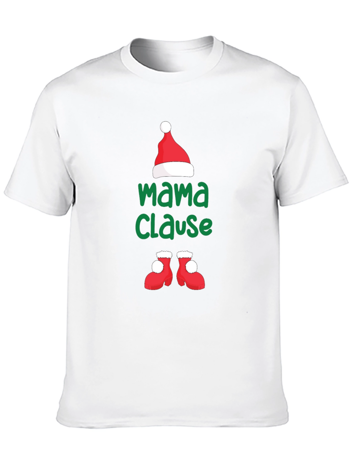 Mama Clause Christmas T-Shirt - Holiday Festive Apparel