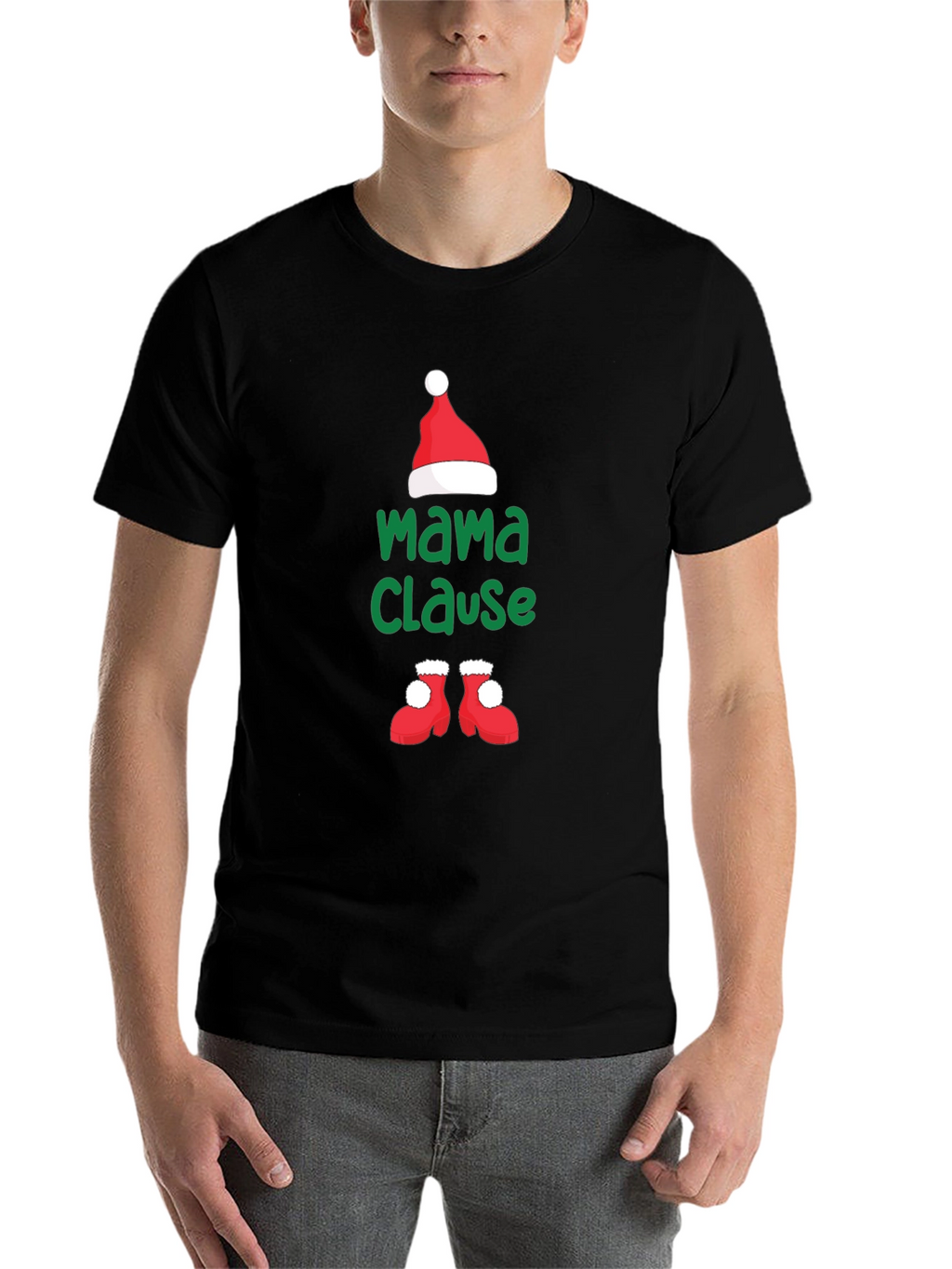 Mama Clause Christmas T-Shirt - Holiday Festive Apparel