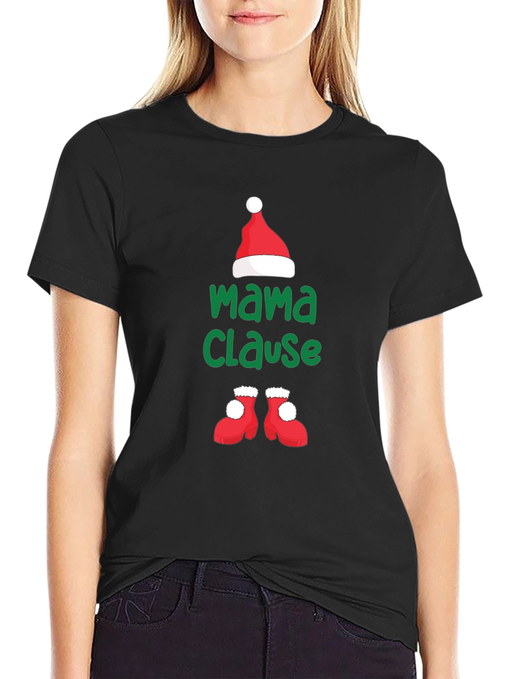 Mama Clause Christmas T-Shirt - Holiday Festive Apparel