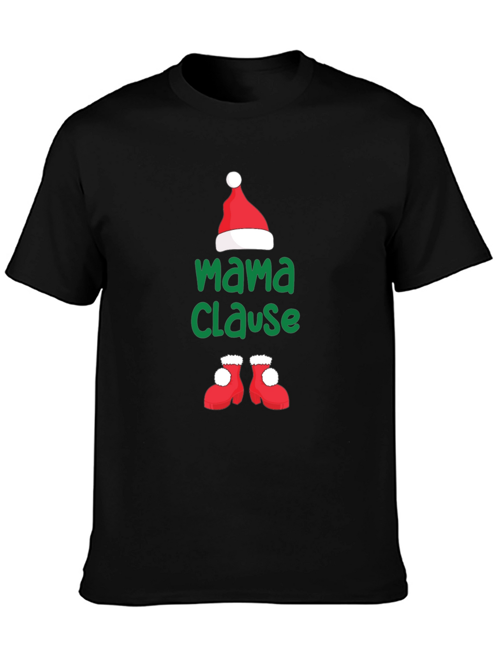 Mama Clause Christmas T-Shirt - Holiday Festive Apparel