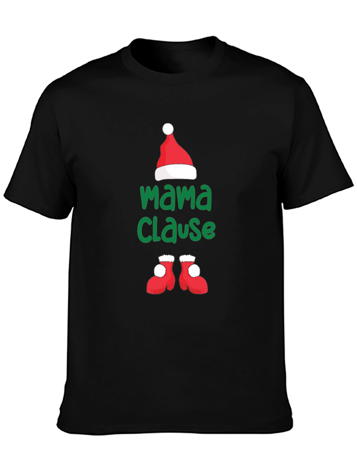 Mama Clause Christmas T-Shirt - Holiday Festive Apparel
