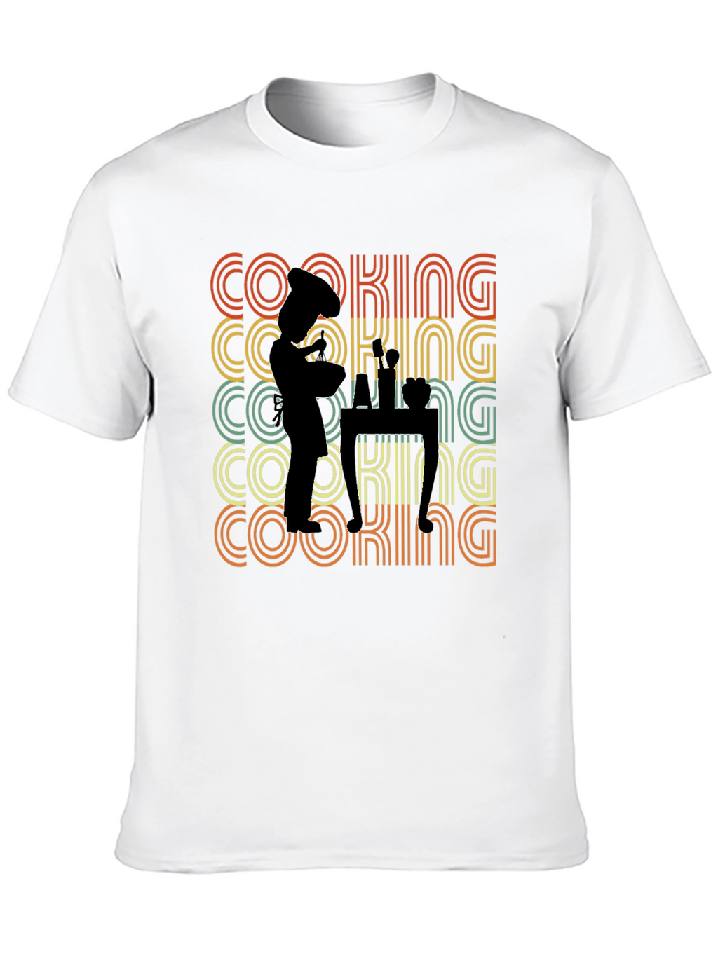 Chef Cooking Retro Graphic T-Shirt
