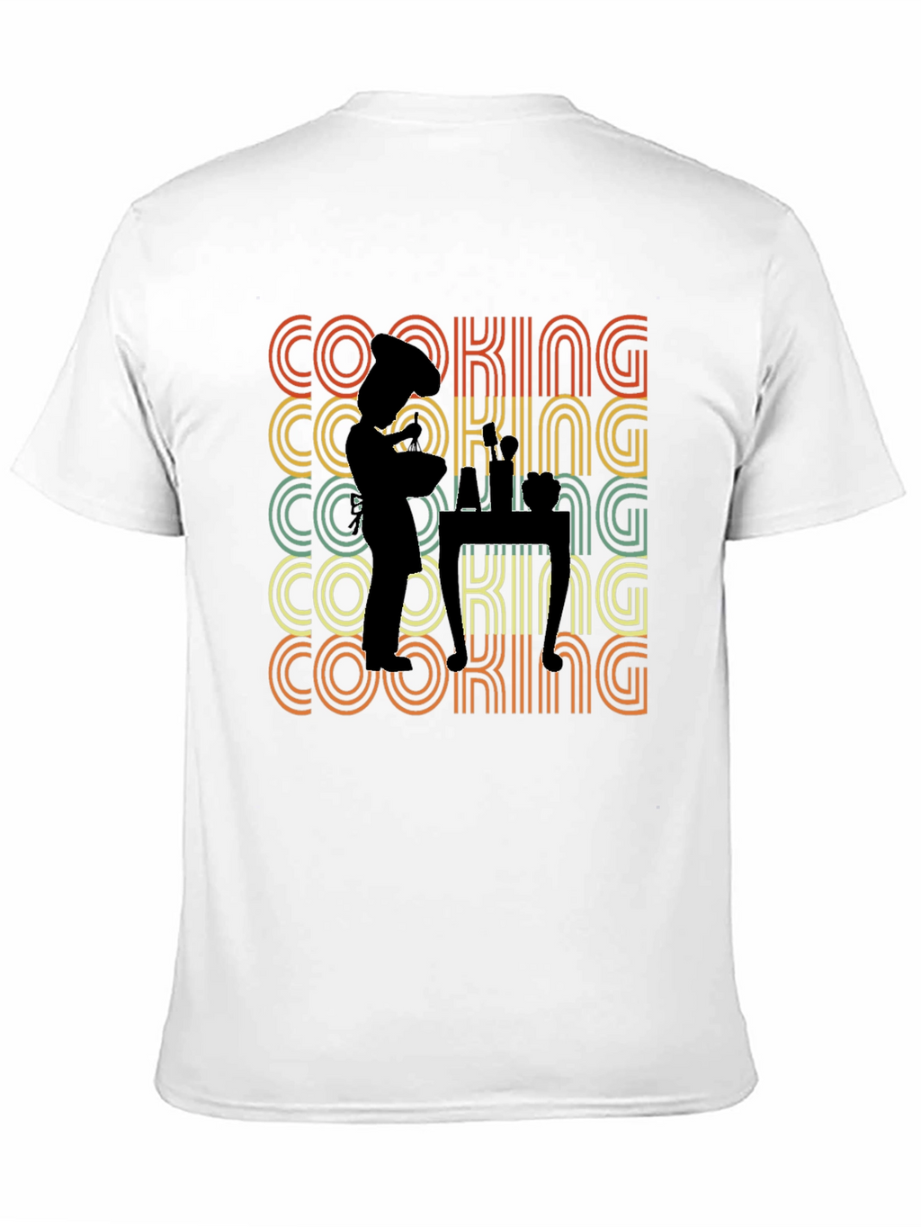 Chef Cooking Retro Graphic T-Shirt