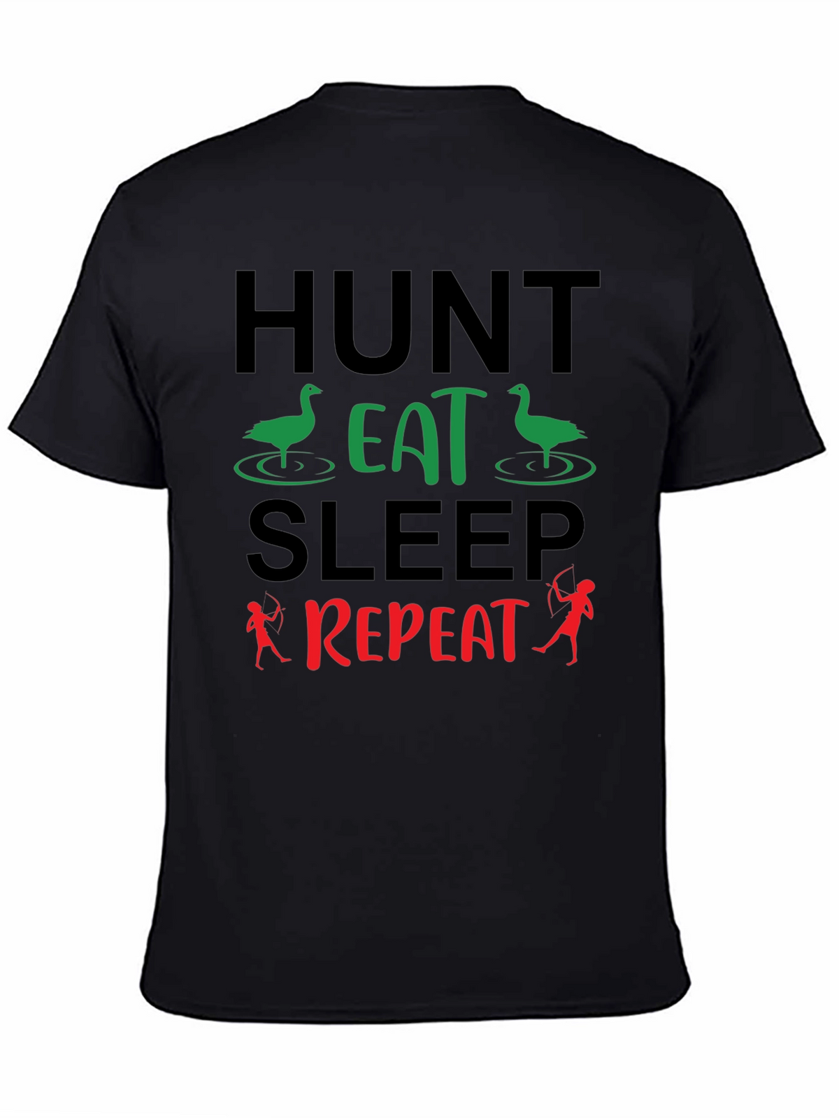 Hunt Eat Sleep Repeat T-Shirt - Hunting Bow