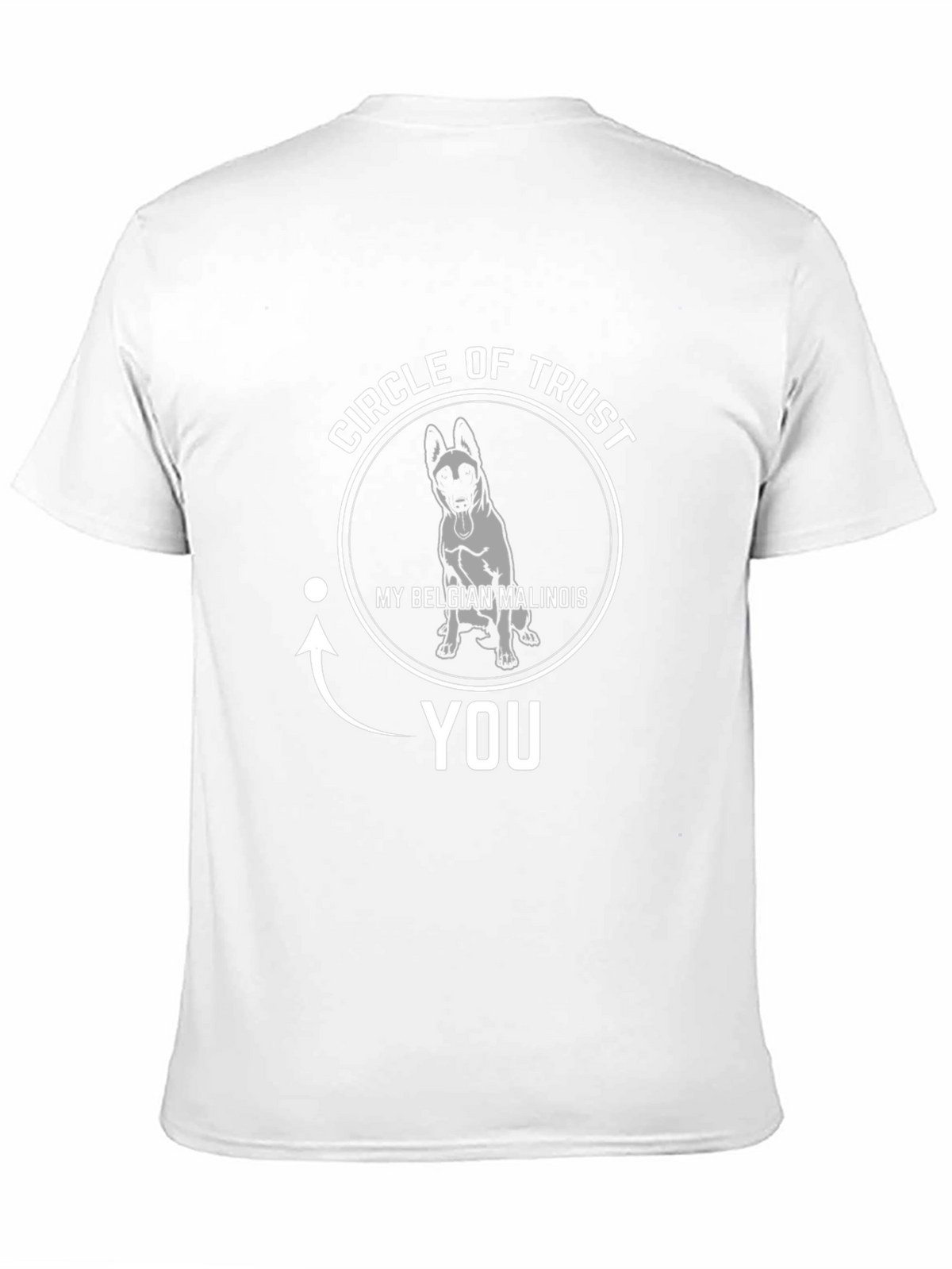 Belgian Malinois Circle of Trust Graphic T-Shirt
