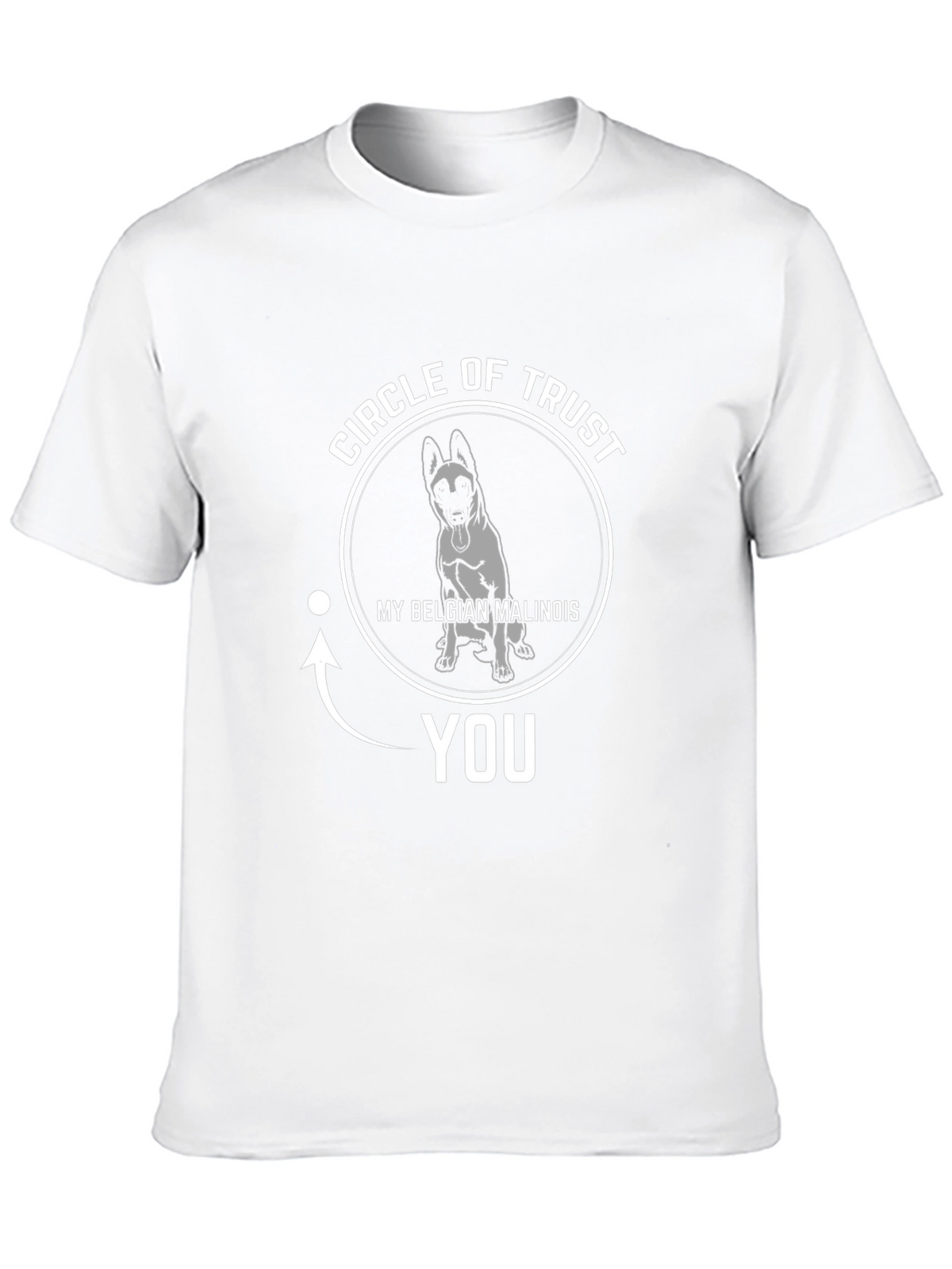 Belgian Malinois Circle of Trust Graphic T-Shirt
