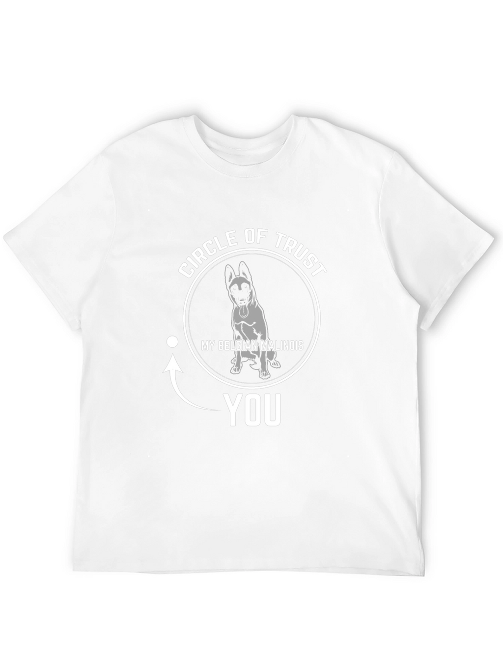 Belgian Malinois Circle of Trust Graphic T-Shirt