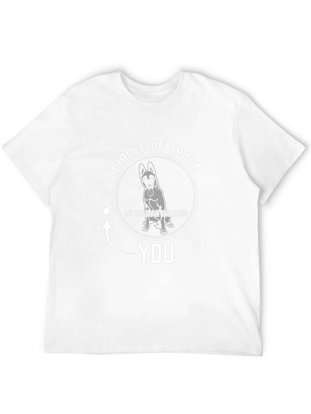 Belgian Malinois Circle of Trust Graphic T-Shirt