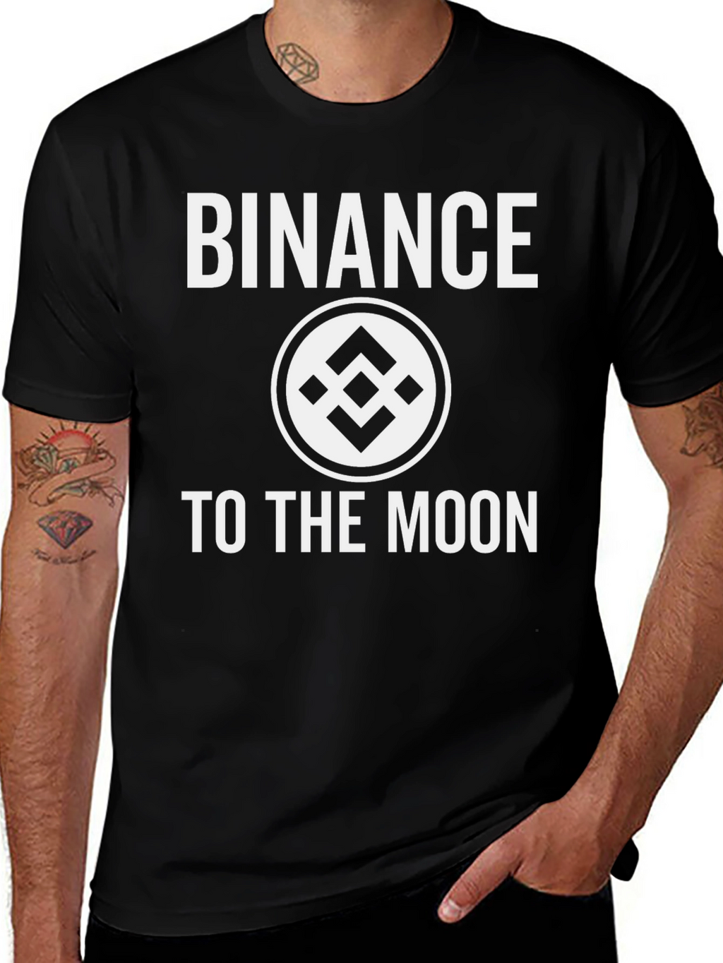 Binance Crypto T-Shirt - To The Moon!