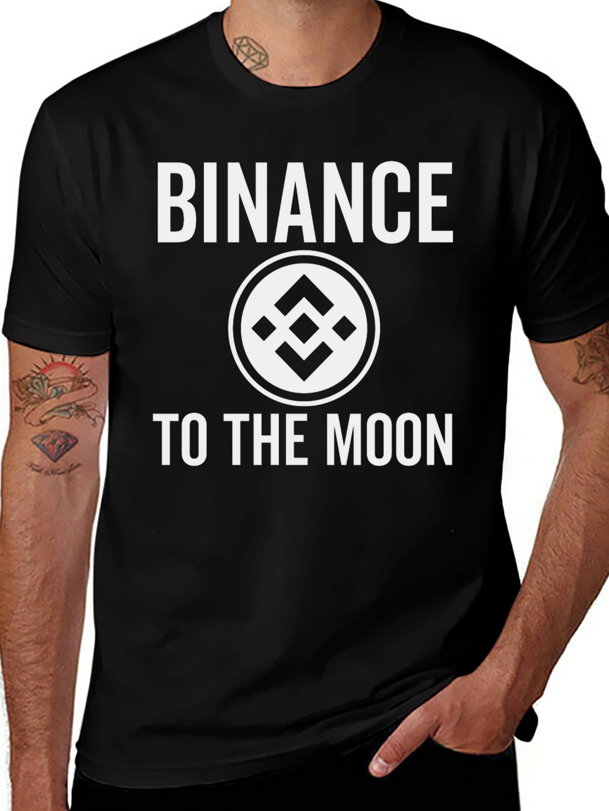 Binance Crypto T-Shirt - To The Moon!