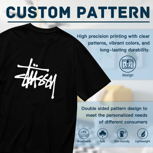 Stussy Logo T-Shirt | High-Quality 200g Cotton | Iconic Street Design | S-3XL Available