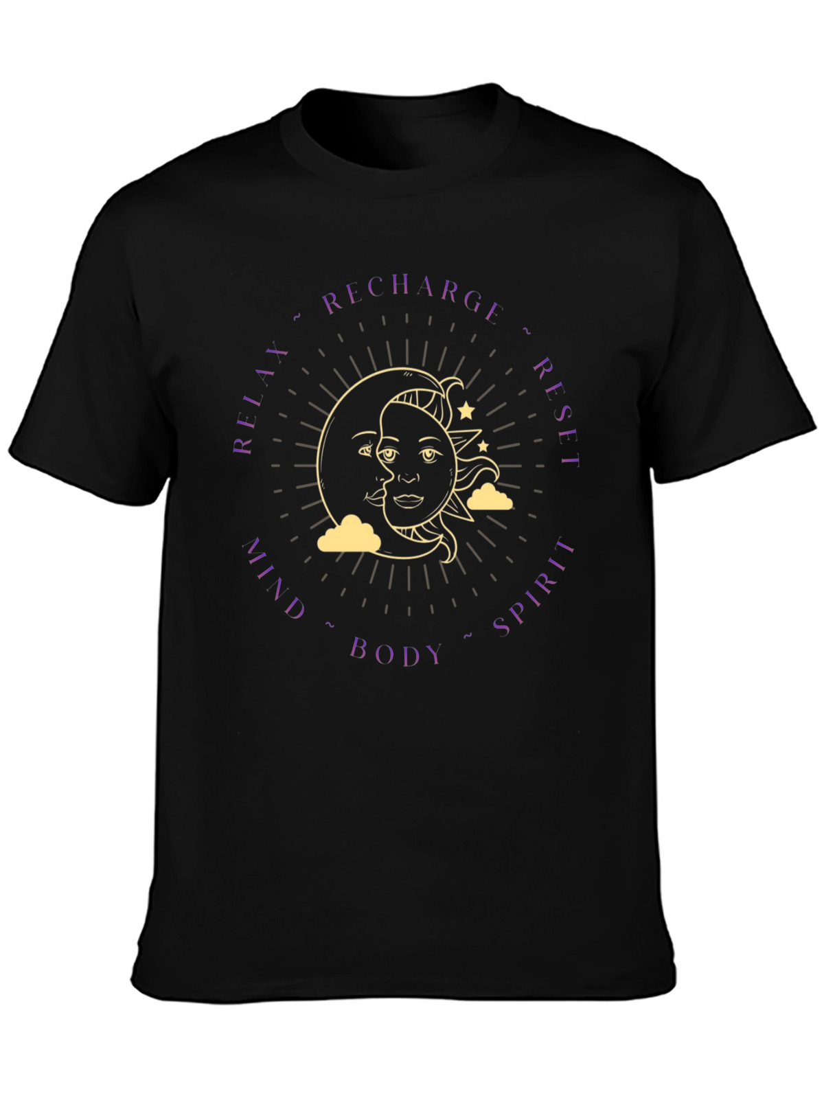 Recharge Mind Body Spirit Graphic Tee