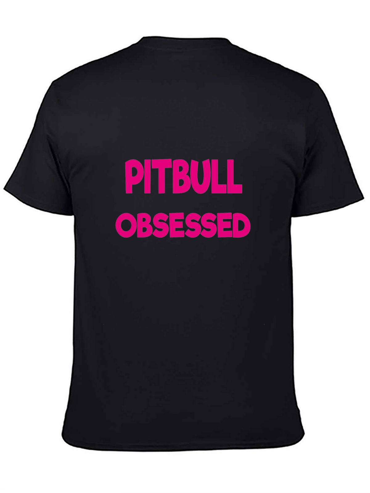 Pitbull Obsessed Graphic Tee - Black T-Shirt