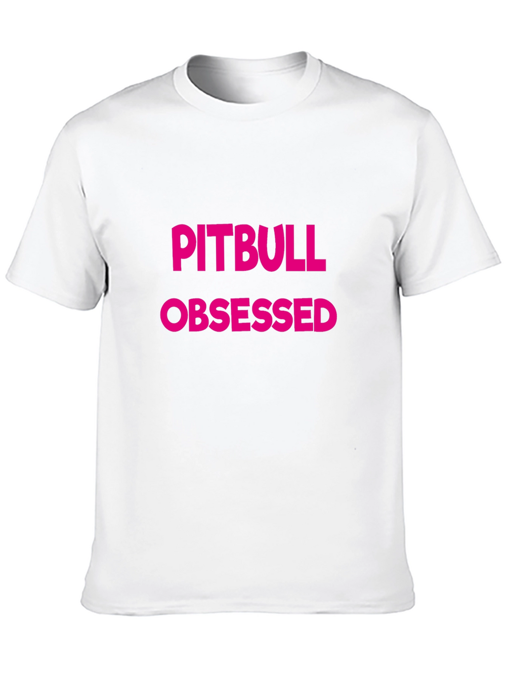 Pitbull Obsessed Graphic Tee - Black T-Shirt