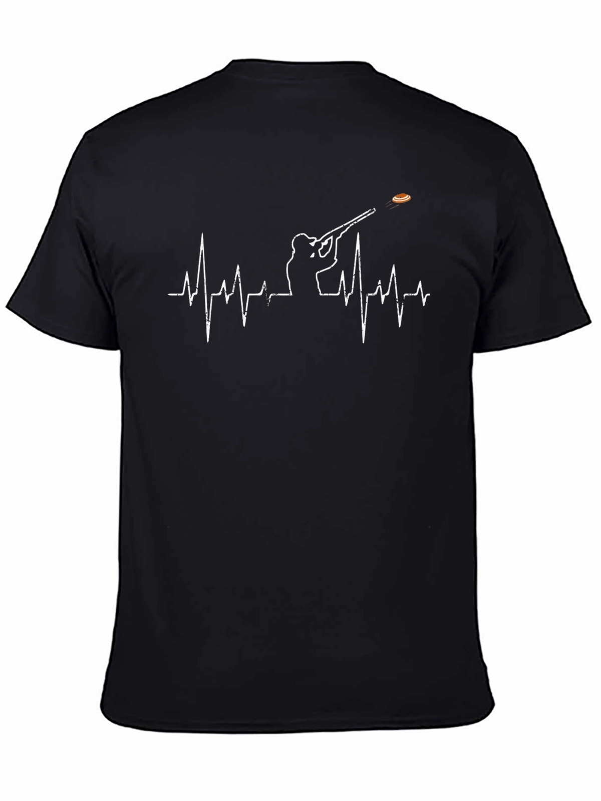 Clay Pigeon Shooting Heartbeat T-Shirt