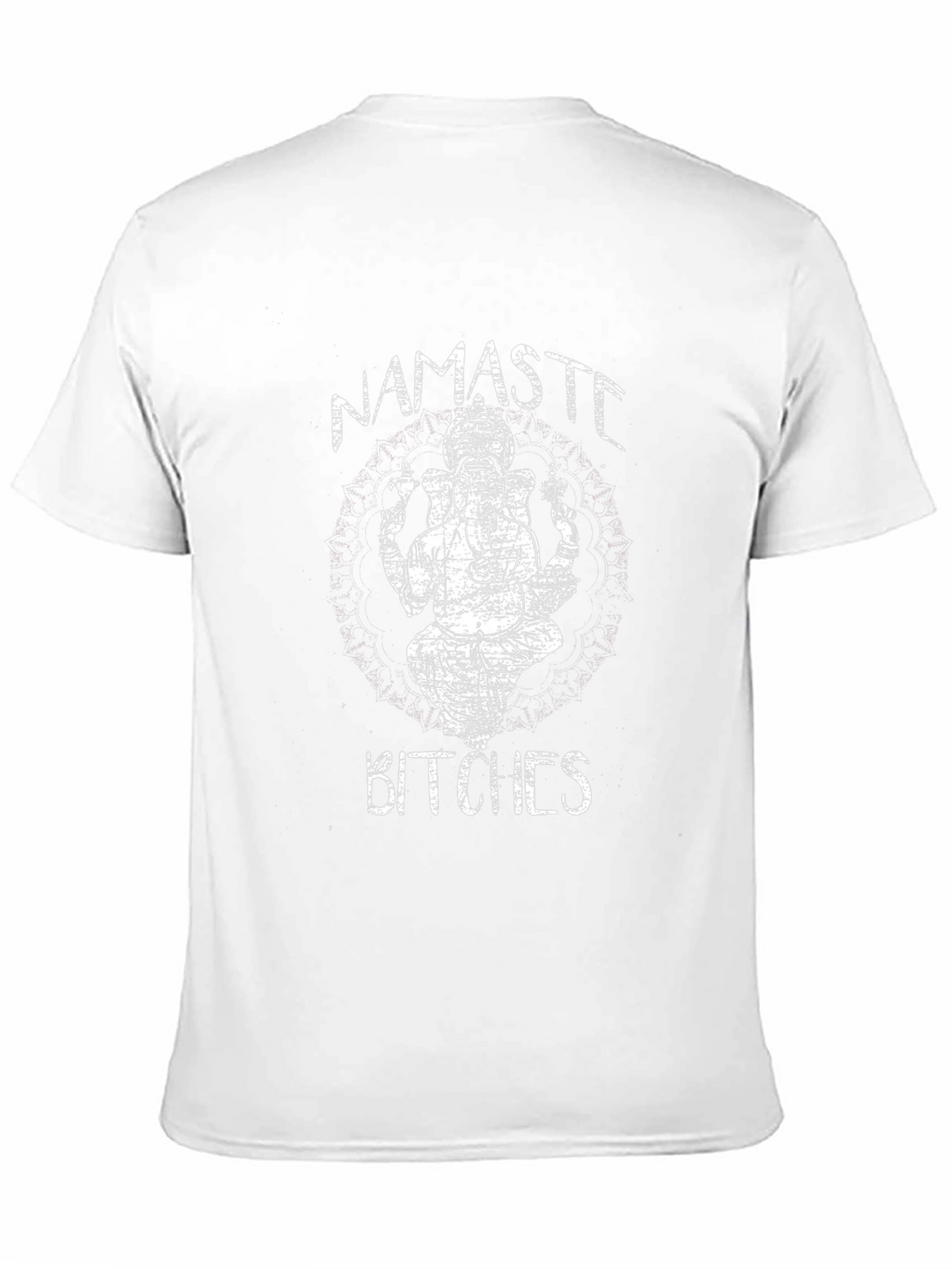 Namaste Bitches Graphic Tee - Unisex Black T-Shirt