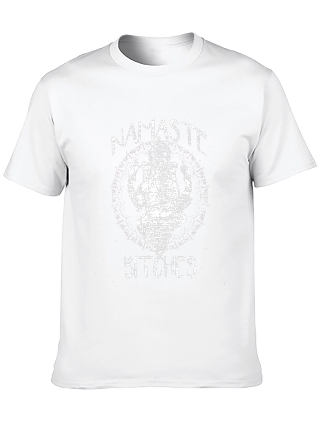 Namaste Bitches Graphic Tee - Unisex Black T-Shirt