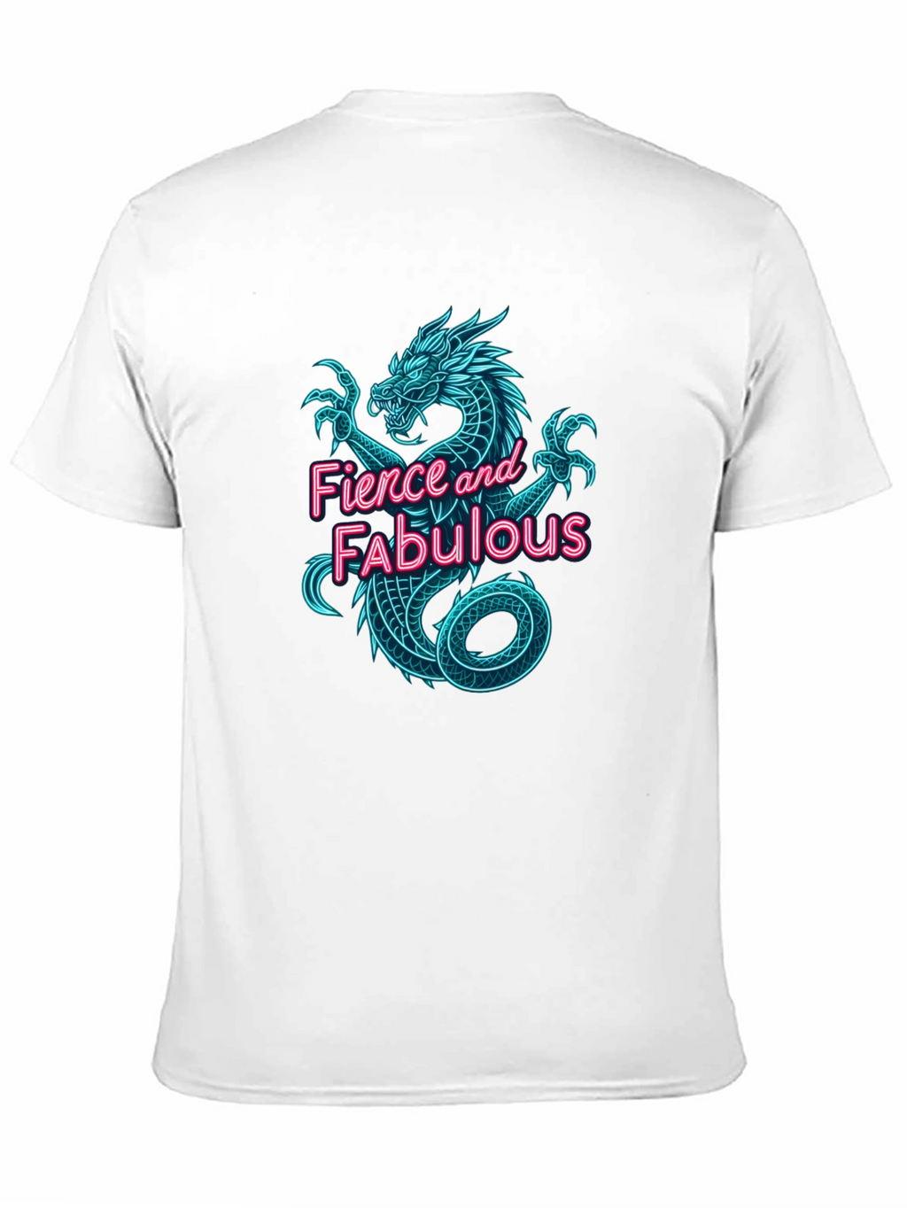 Fierce & Fabulous Dragon Graphic Tee