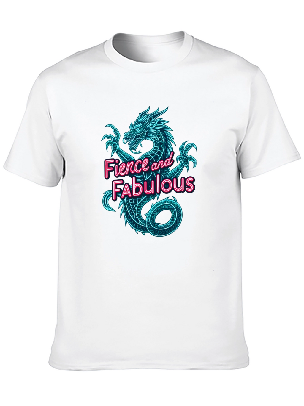 Fierce & Fabulous Dragon Graphic Tee