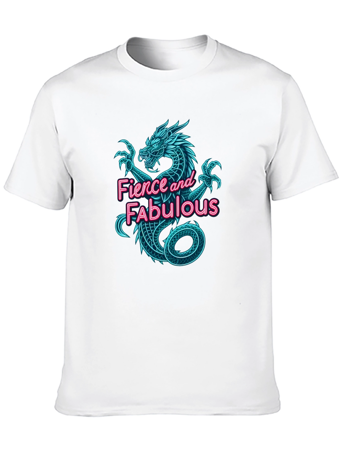 Fierce & Fabulous Dragon Graphic Tee