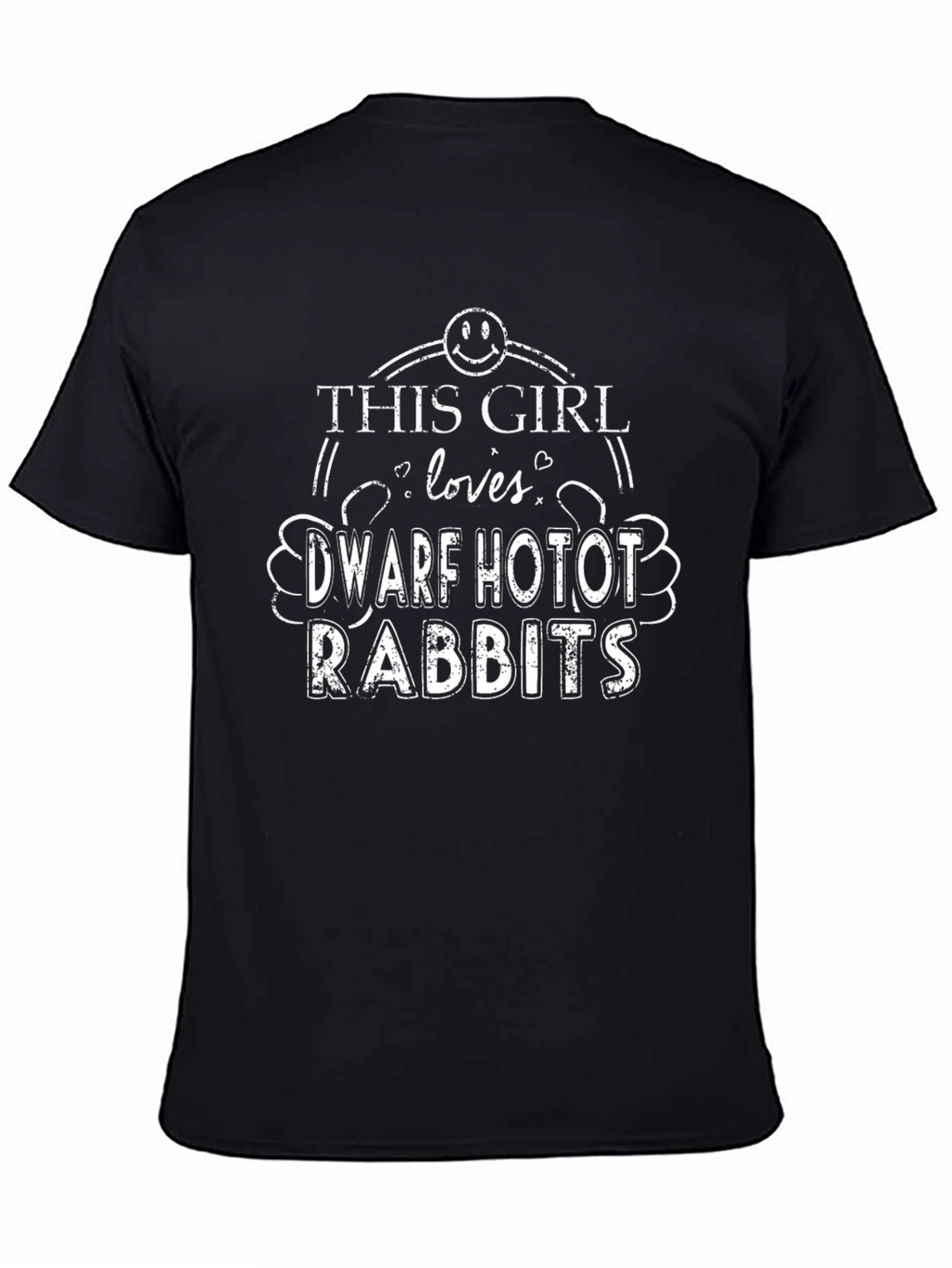 This Girl Loves Dwarf Hotot Rabbits T-Shirt