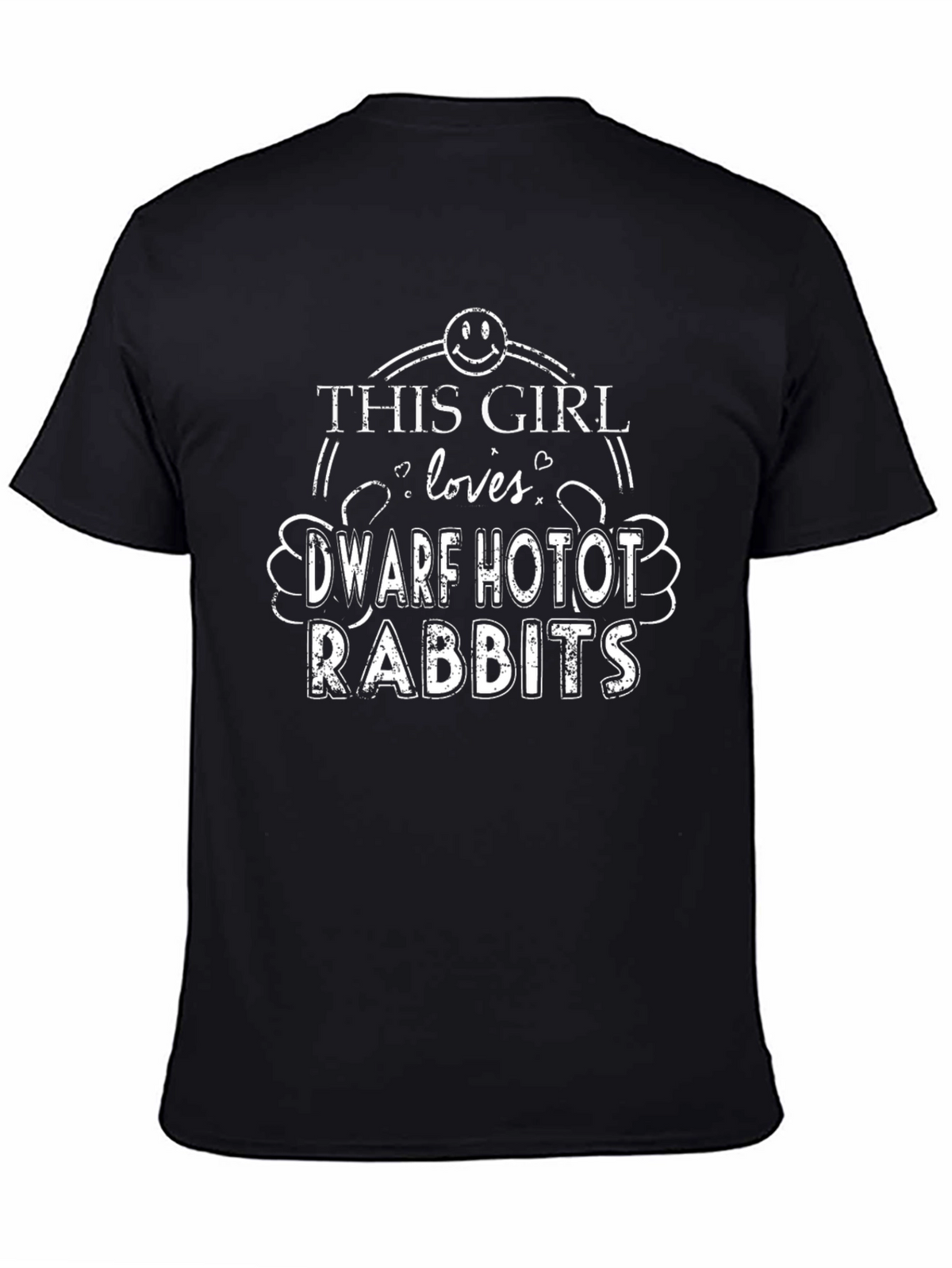 This Girl Loves Dwarf Hotot Rabbits T-Shirt