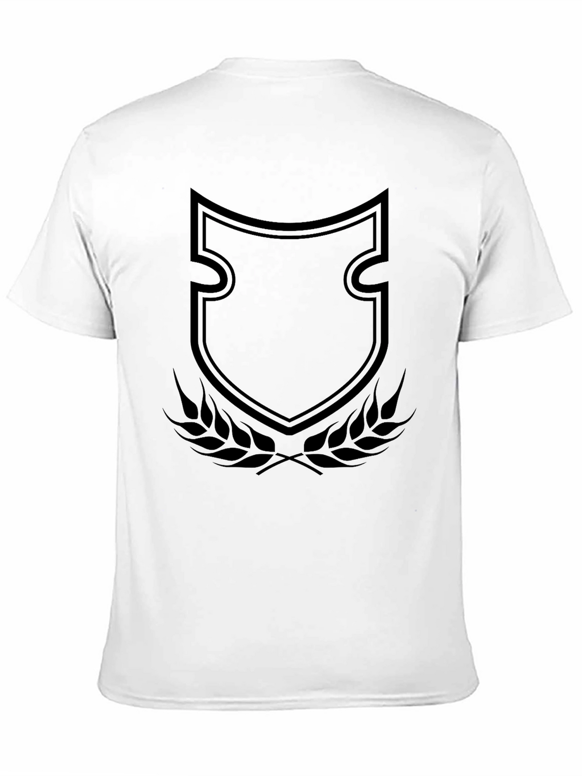 Shield Graphic Black T-Shirt - Stylish Menswear