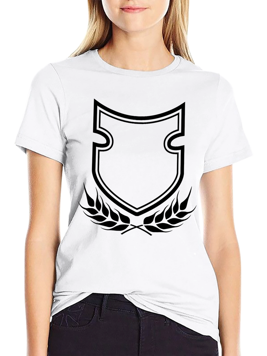 Shield Graphic Black T-Shirt - Stylish Menswear