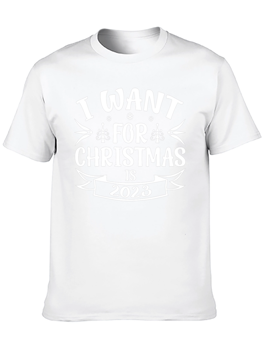 I Want For Christmas Is 2023 Black Tee