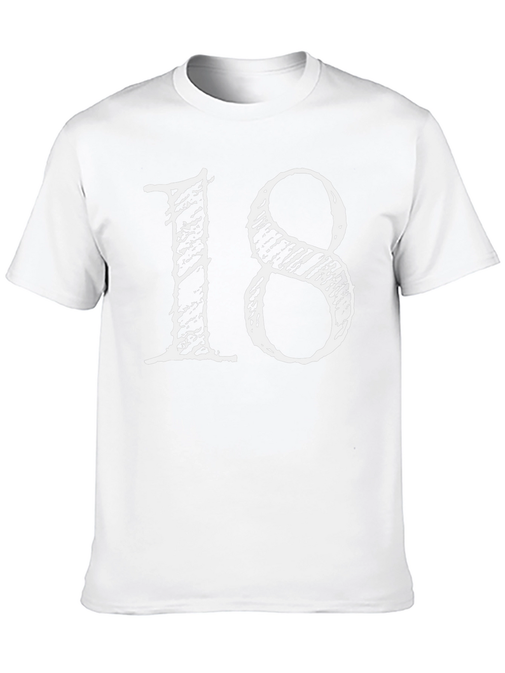Eighteen Graphic T-Shirt - Stylish Birthday Tee