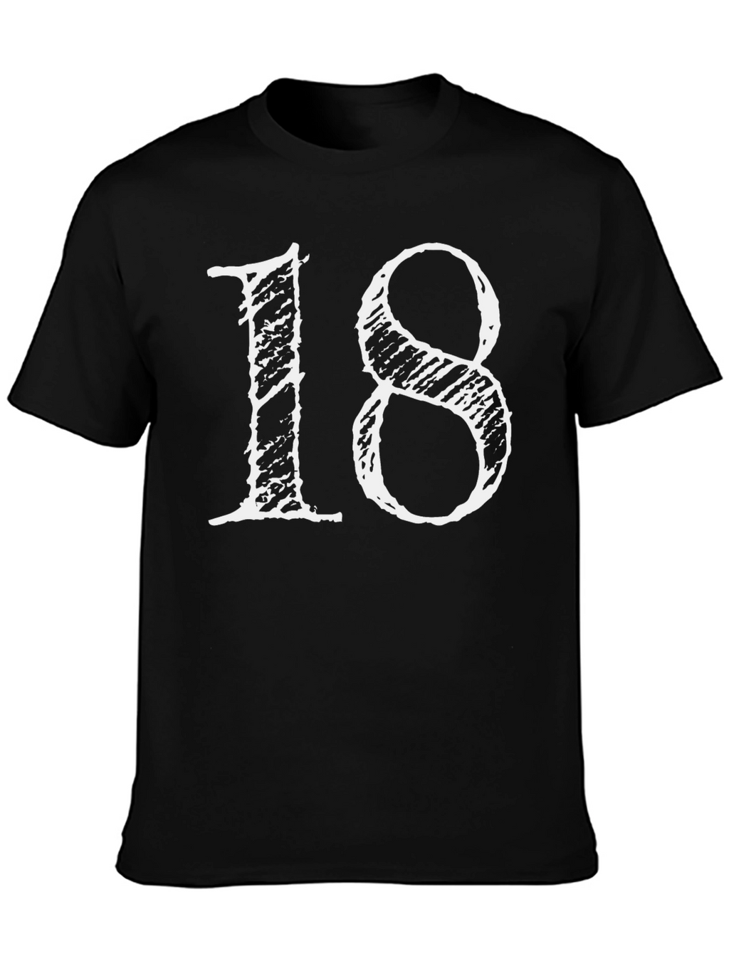Eighteen Graphic T-Shirt - Stylish Birthday Tee