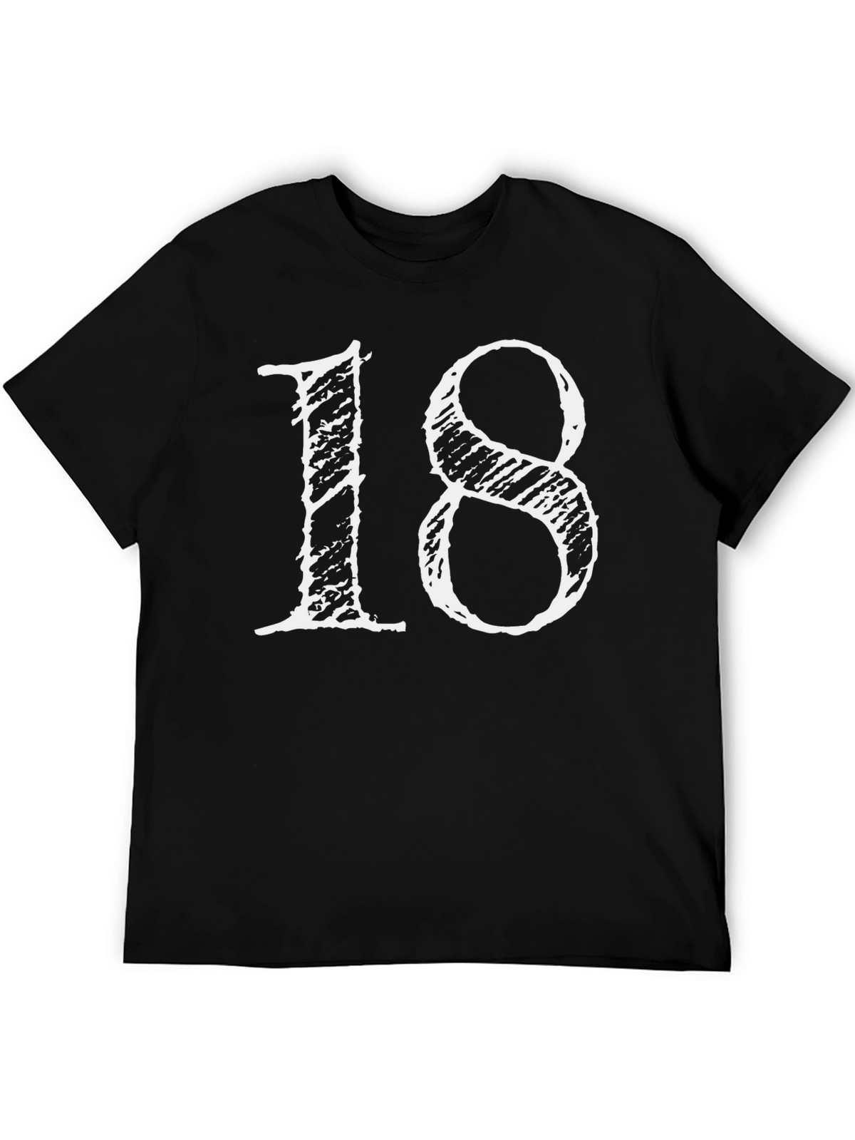 Eighteen Graphic T-Shirt - Stylish Birthday Tee
