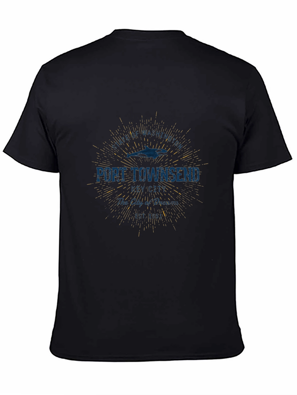 Port Townsend Graphic Tee - Retro Style