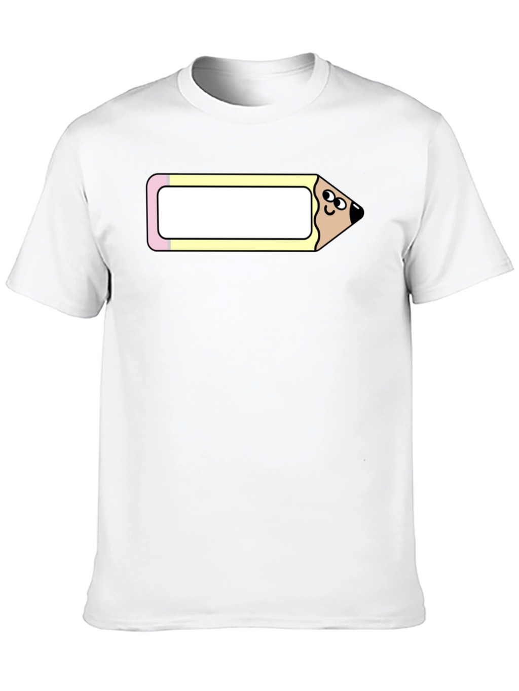 Funny Cartoon Pencil Graphic Tee
